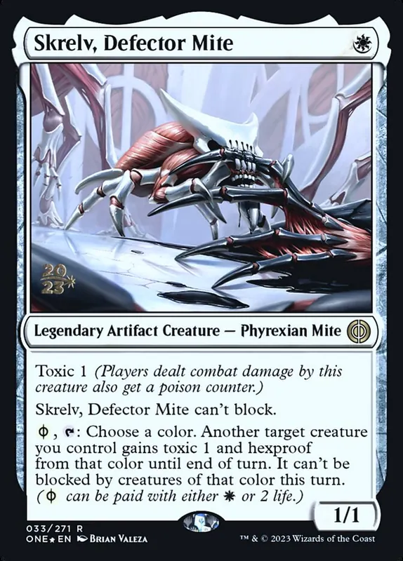 Skrelv, Defector Mite [Phyrexia: All Will Be One Promos]