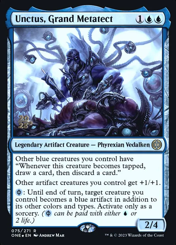 Unctus, Grand Metatect [Phyrexia: All Will Be One Promos]