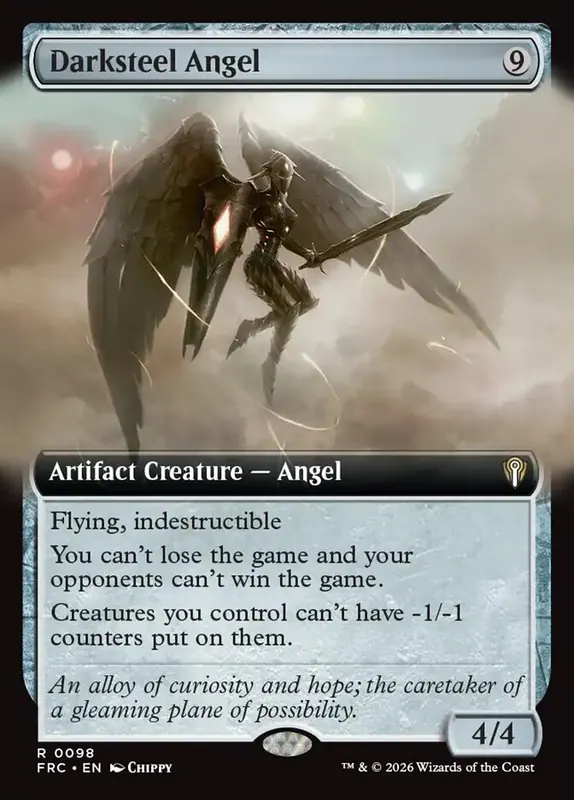 Darksteel Angel [Reality Fracture Commander]