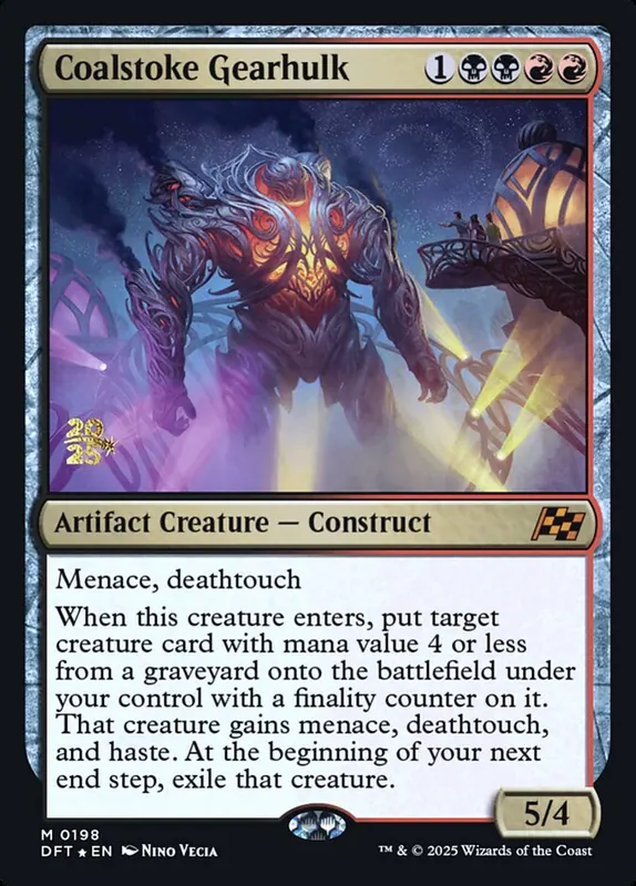 Coalstoke Gearhulk [Aetherdrift Promos]