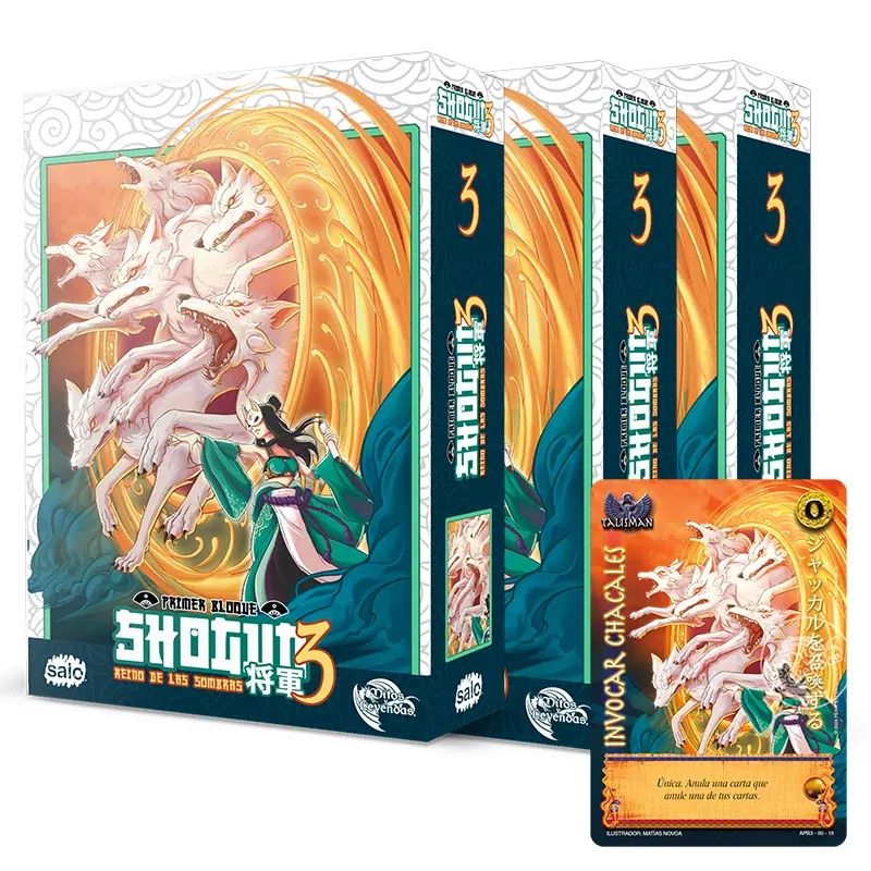 Mitos y Leyendas - Hijos De Daana - Shogun 3 Reino De Las Sombras x 3