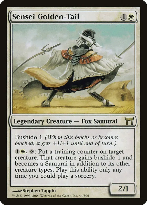 Sensei Golden-Tail [Champions of Kamigawa] - Español
