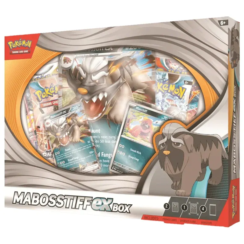 Pokémon - Mabosstiff Ex Box - Ingles & Español