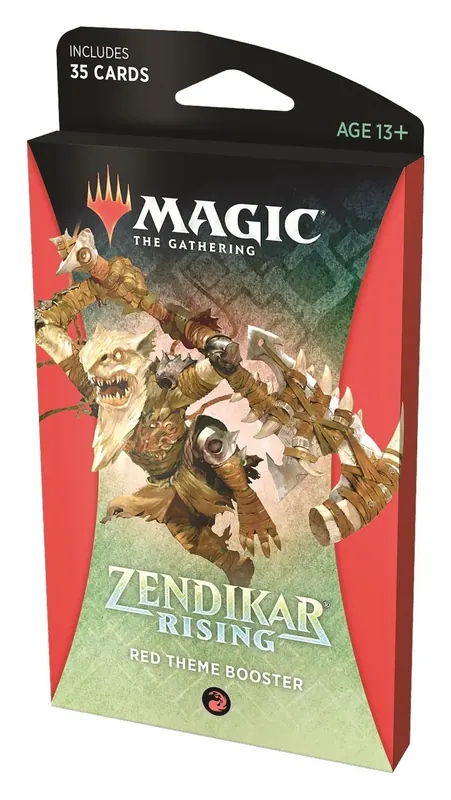 ZENDIKAR RISING RED THEME BOOSTER
