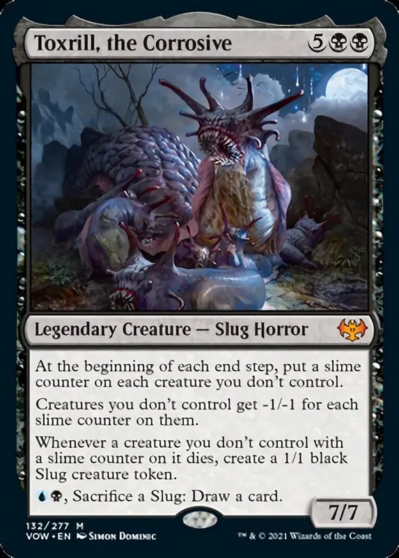 Toxrill, the Corrosive [Innistrad: Crimson Vow] - Español