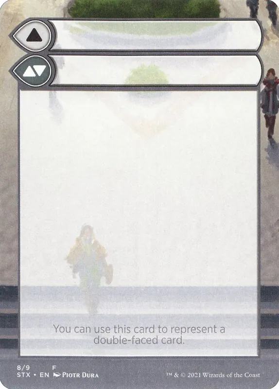Double-Faced Substitute Card [Strixhaven: School of Mages Substitute Cards]