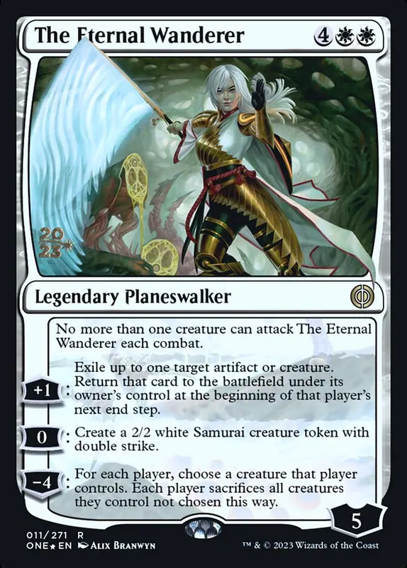 The Eternal Wanderer [Phyrexia: All Will Be One Promos]