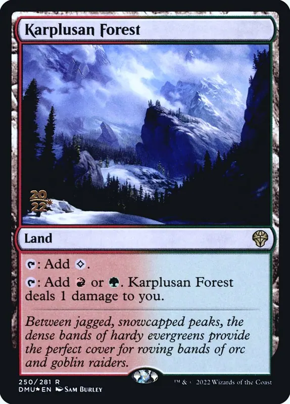 Karplusan Forest [Dominaria United Promos]