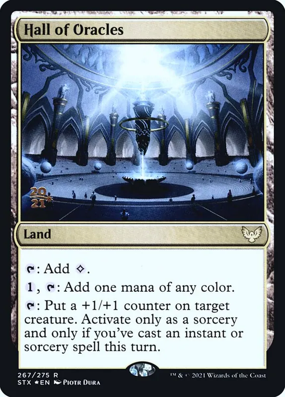 Hall of Oracles [Strixhaven: School of Mages Promos]