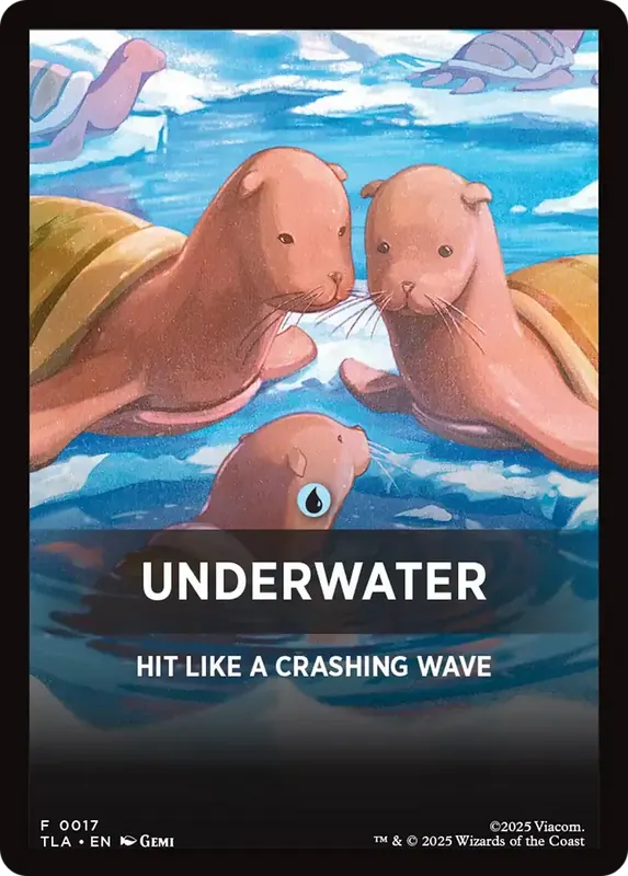 Underwater Theme Card [Avatar: The Last Airbender Tokens]