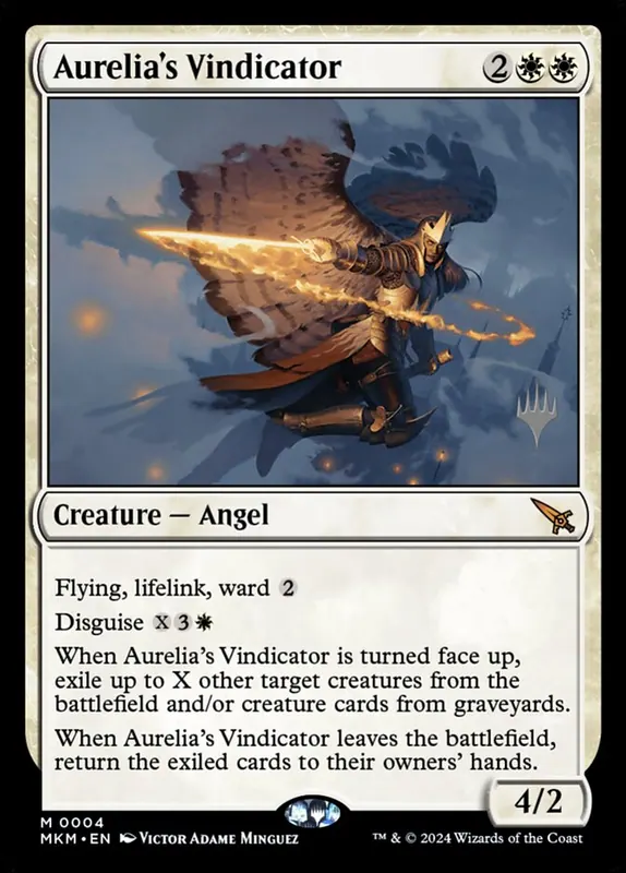 Aurelia's Vindicator [Murders at Karlov Manor Promos]