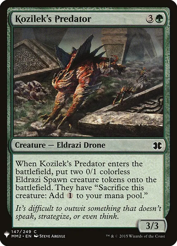 Kozilek's Predator [The List]