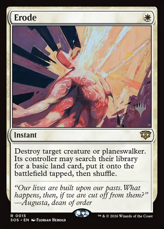 Erode [Secrets of Strixhaven Promos]