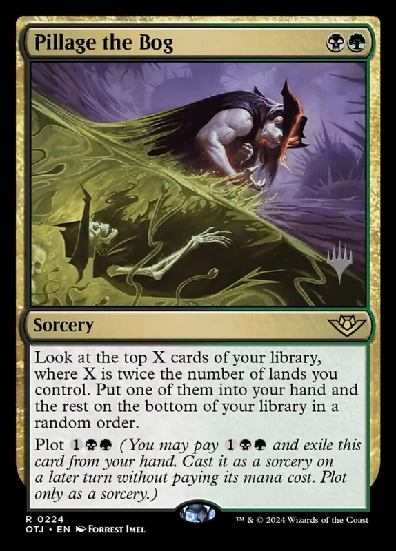 Pillage the Bog [Outlaws of Thunder Junction Promos]