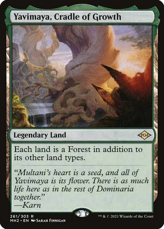Yavimaya, Cradle of Growth [Modern Horizons 2] - Español