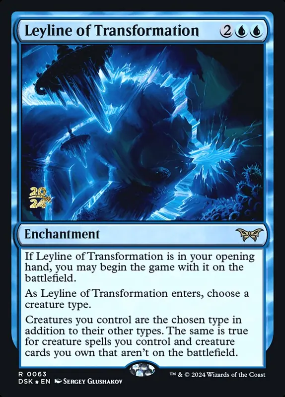 Leyline of Transformation [Duskmourn: House of Horror Promos]