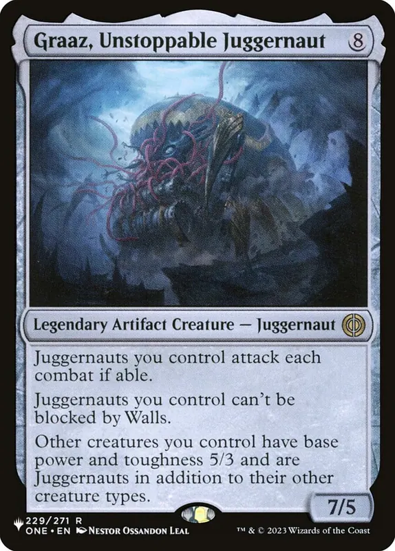 Graaz, Unstoppable Juggernaut [The List]