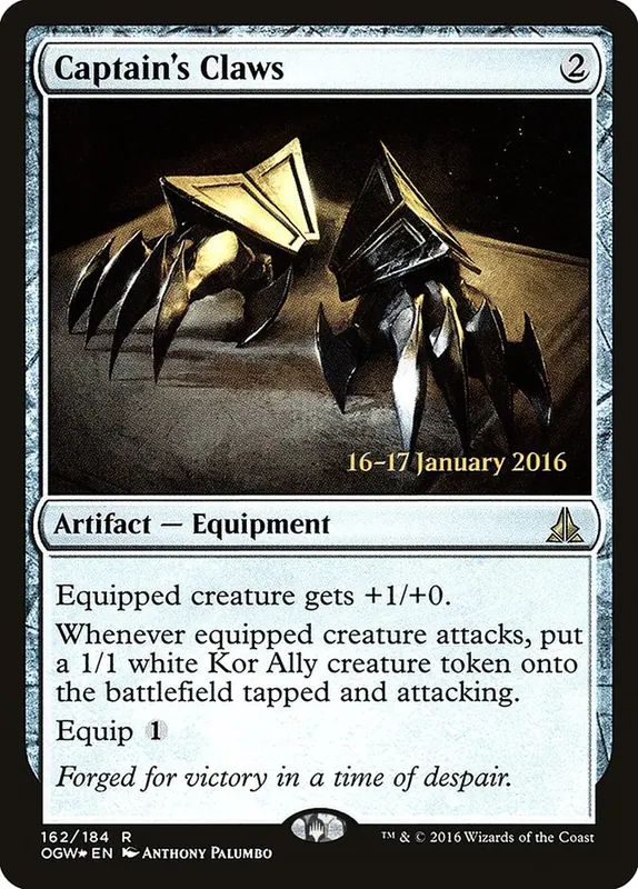Captain's Claws [Oath of the Gatewatch Prerelease Promos]
