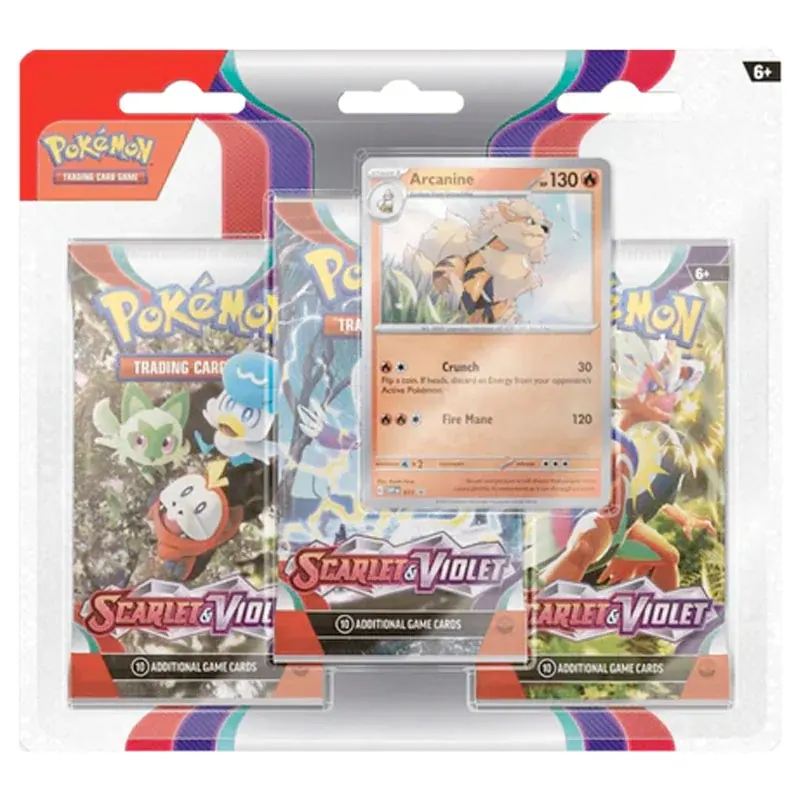 Pokémon Blister Pack Scarlet & Violet - Arcanine