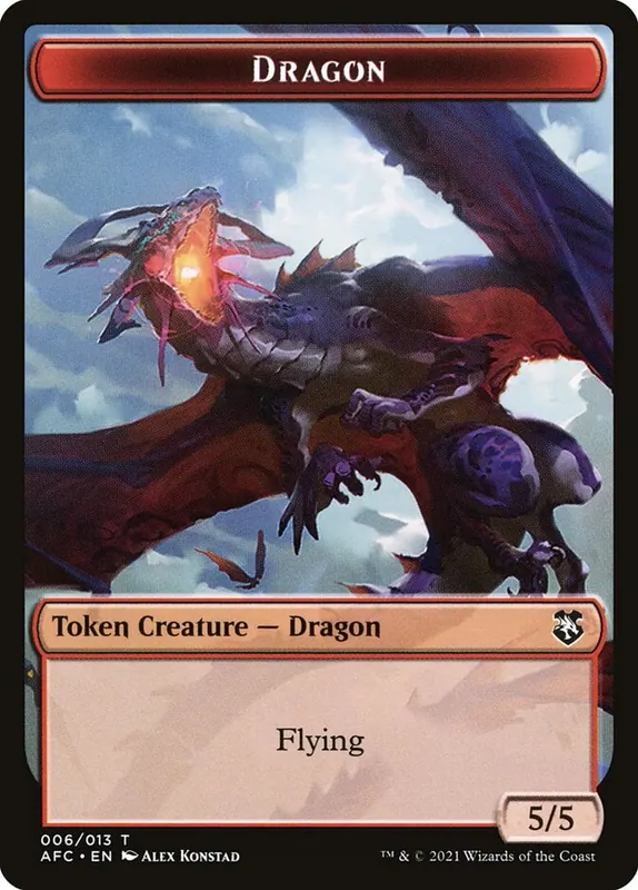 Dragon [Forgotten Realms Commander Tokens]