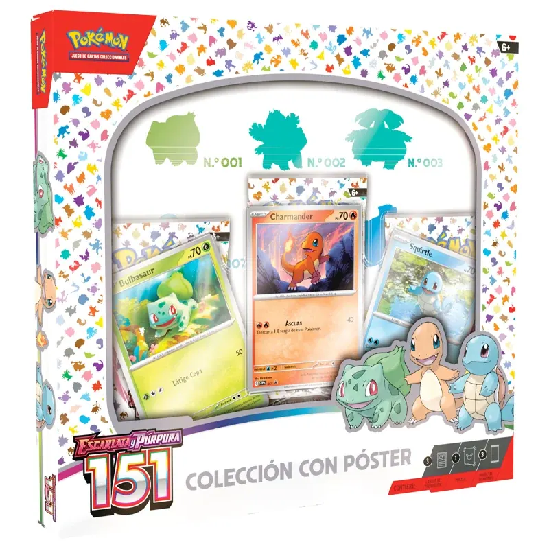 Pokémon Coleccion Con Poster – Scarlet & Violet – 151 – Español