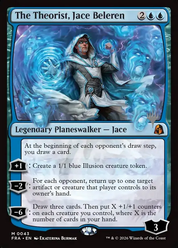 The Theorist, Jace Beleren [Reality Fracture Promos]
