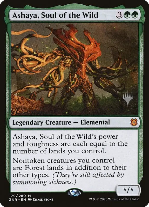 Ashaya, Soul of the Wild (Promo Pack) [Zendikar Rising Promos] - Español