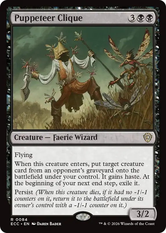 Puppeteer Clique [Lorwyn Eclipsed Commander]