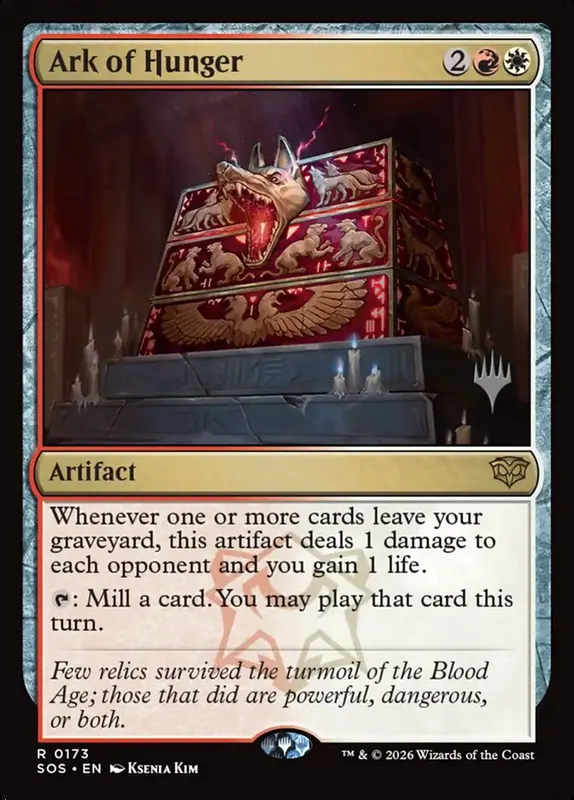 Ark of Hunger [Secrets of Strixhaven Promos]