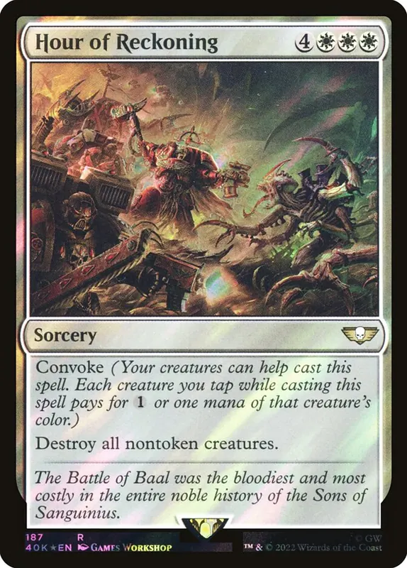 Hour of Reckoning [Warhammer 40,000 Commander]