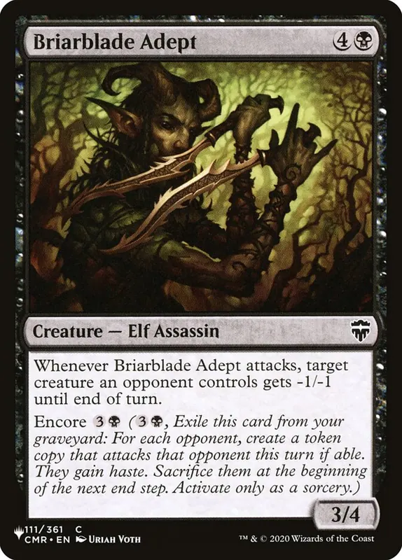 Briarblade Adept [The List]