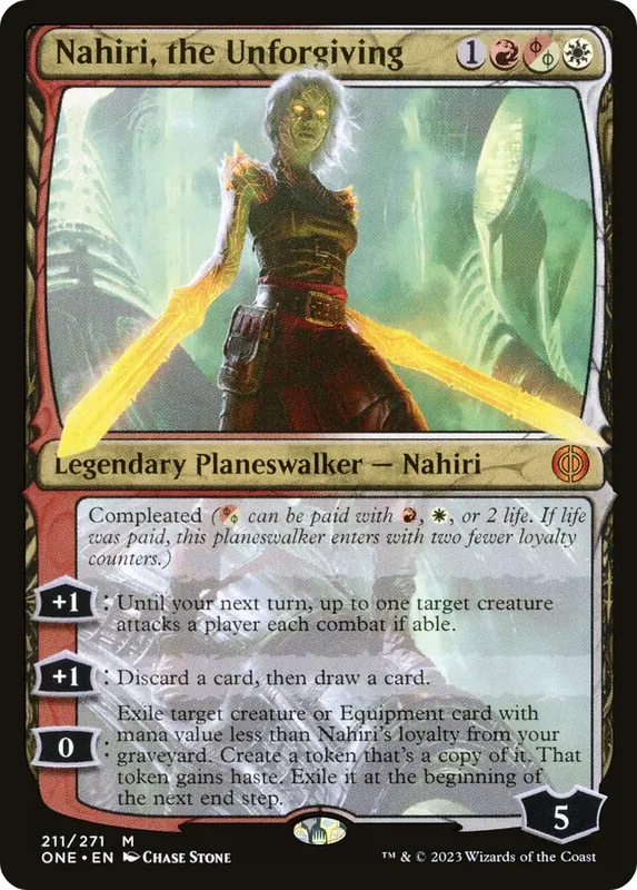 Nahiri, the Unforgiving - Español [Phyrexia: All Will Be One]
