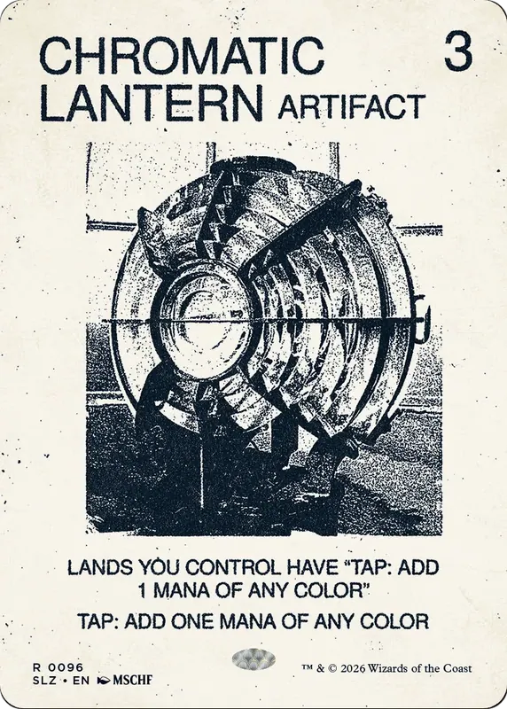 Chromatic Lantern (0096) [Secret Lair x MSCHF: The Zeta Set]