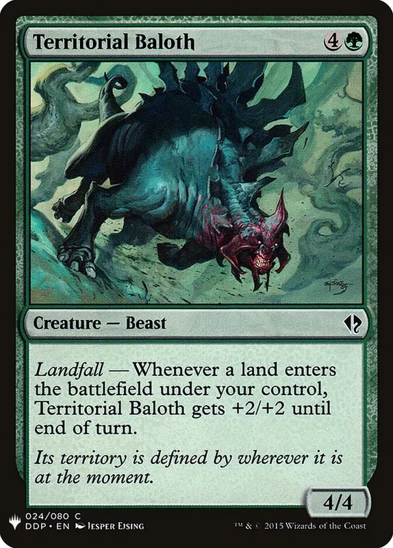 Territorial Baloth [The List]