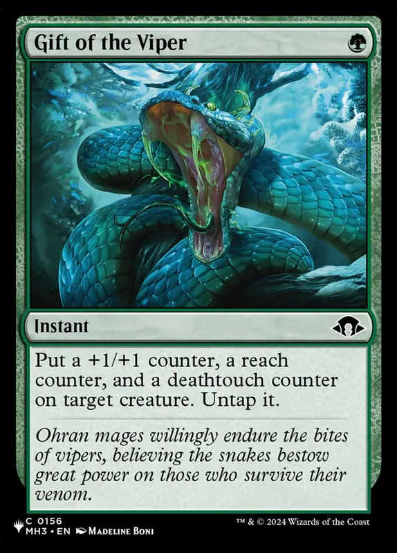 Gift of the Viper [The List]