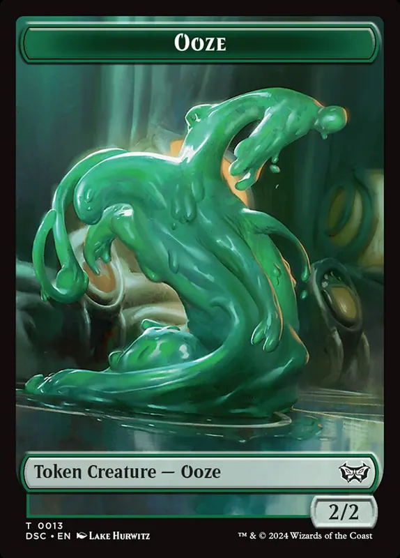 Ooze [Duskmourn Commander Tokens]