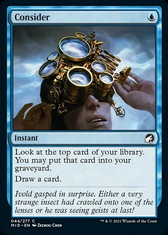 Consider [Innistrad: Midnight Hunt] - Español