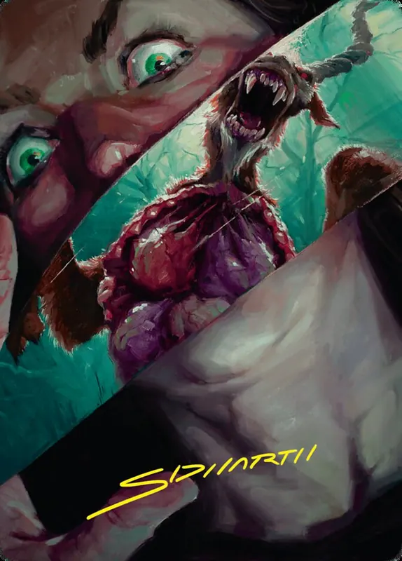 Hauntwoods Shrieker // Hauntwoods Shrieker [Duskmourn: House of Horror Art Series]