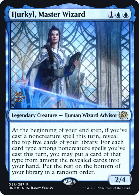 Hurkyl, Master Wizard [The Brothers' War Promos]