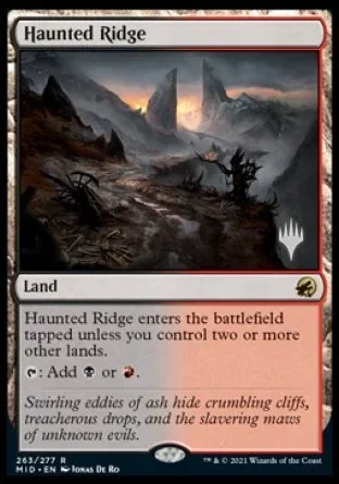 Haunted Ridge (Promo Pack) - Español [Innistrad: Midnight Hunt Promos]