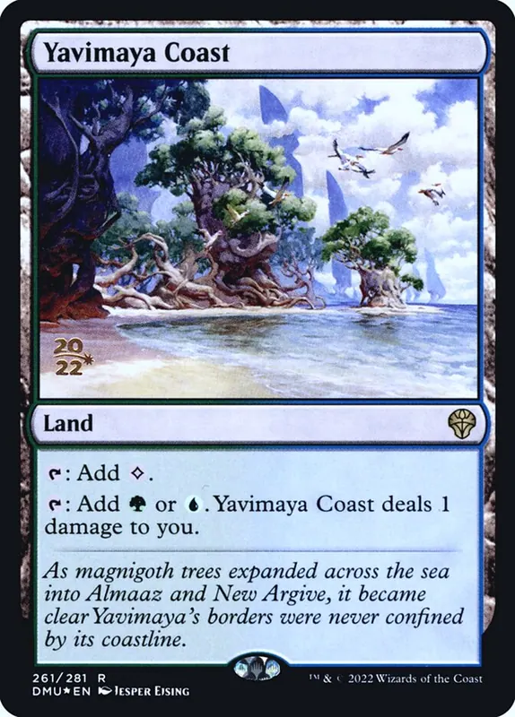 Yavimaya Coast [Dominaria United Promos]