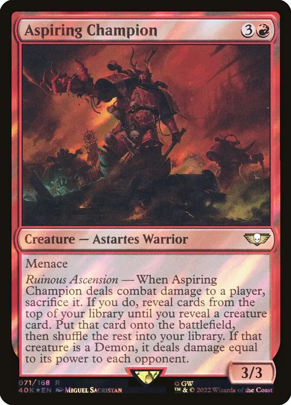 Aspiring Champion [Warhammer 40,000 Commander]
