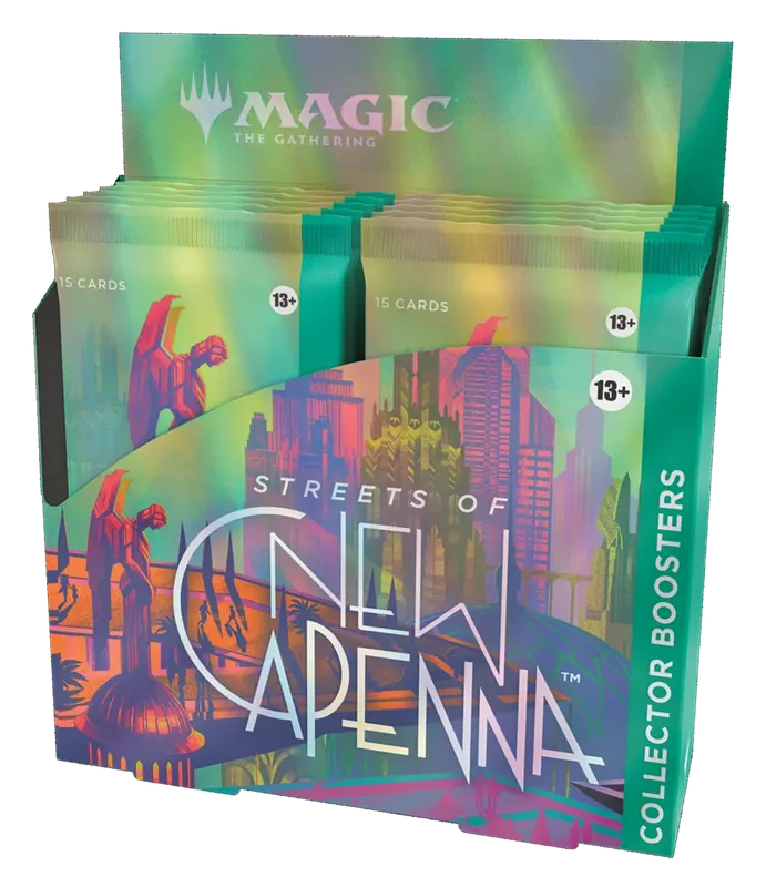 Mtg Collector Booster Box Streets Of New Capenna - Ingles
