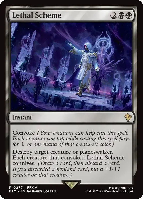 Lethal Scheme (Surge Foil) [FINAL FANTASY Commander]