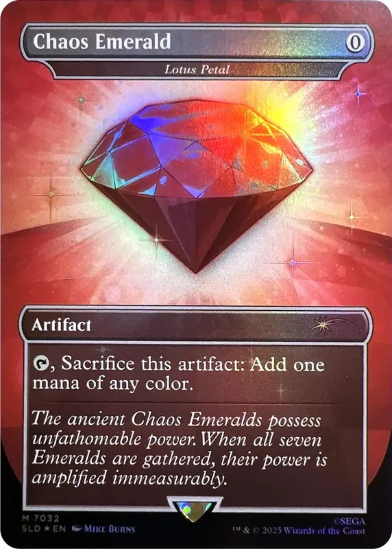 Chaos Emerald - Lotus Petal (7032) [Secret Lair Drop Series]