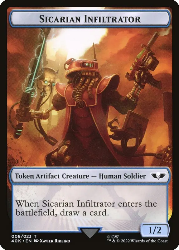Sicarian Infiltrator [Warhammer 40,000 Tokens]
