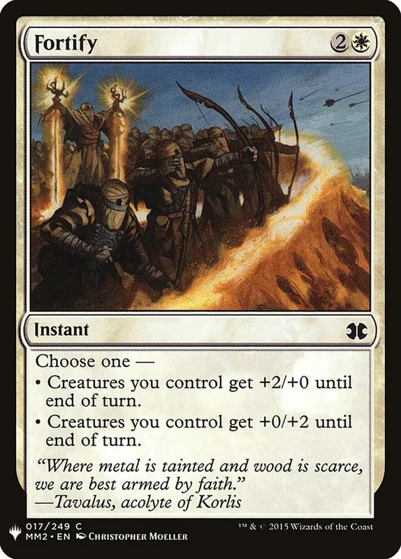 Fortify [The List]
