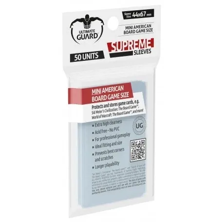 PROTECTORES MINI AMERICAN 44X67MM SUPREME