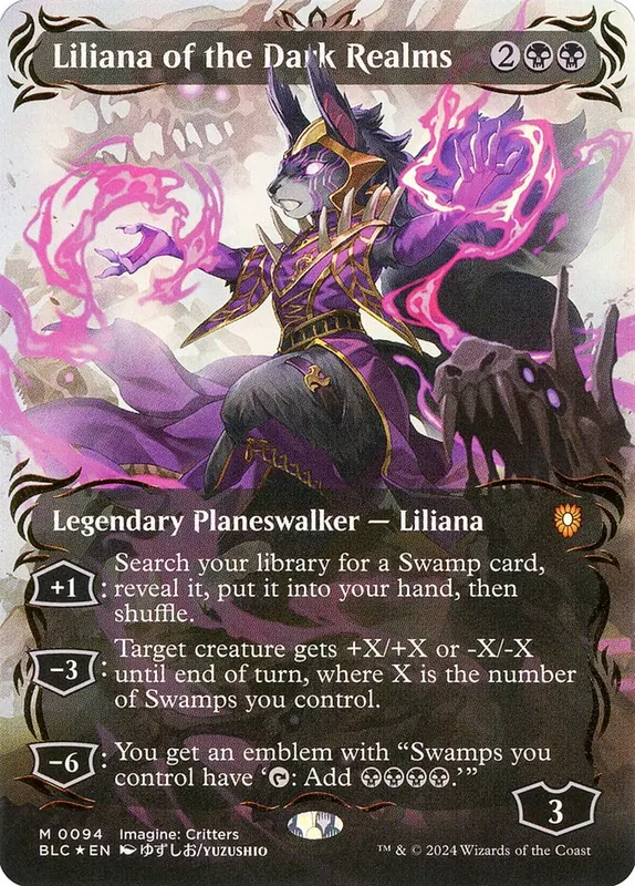 Liliana of the Dark Realms [Bloomburrow Commander]