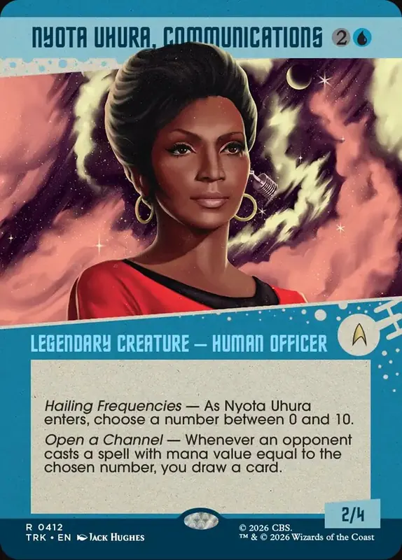 Nyota Uhura, Communications [Star Trek]